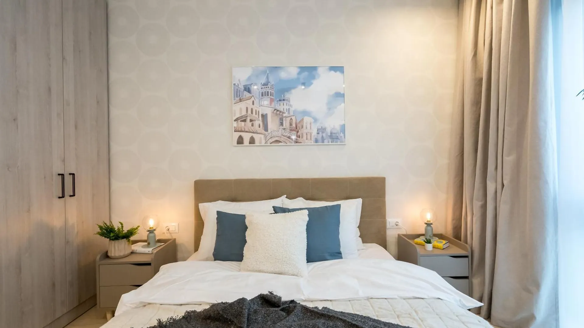 Mediteranian 1Br In Nusco City Bucharest Romania