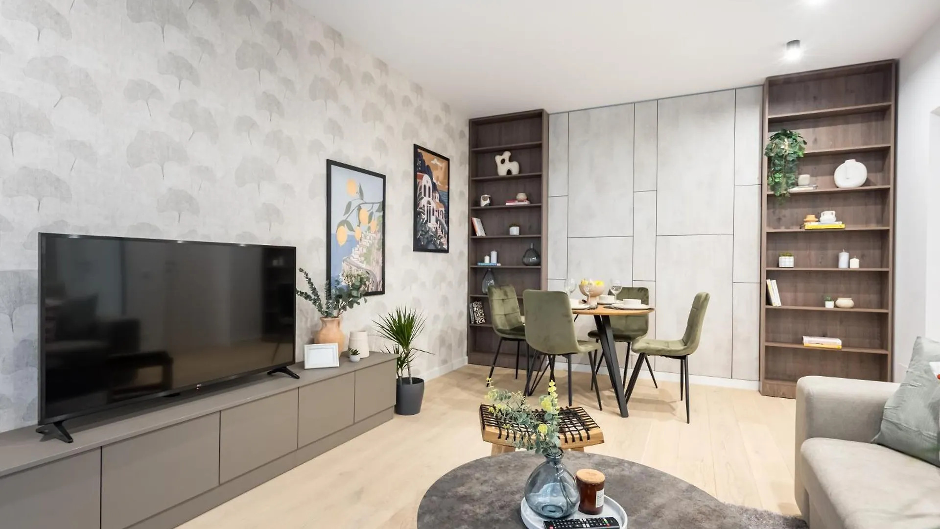 Mediteranian 1Br In Nusco City Bukarest Lägenhet
